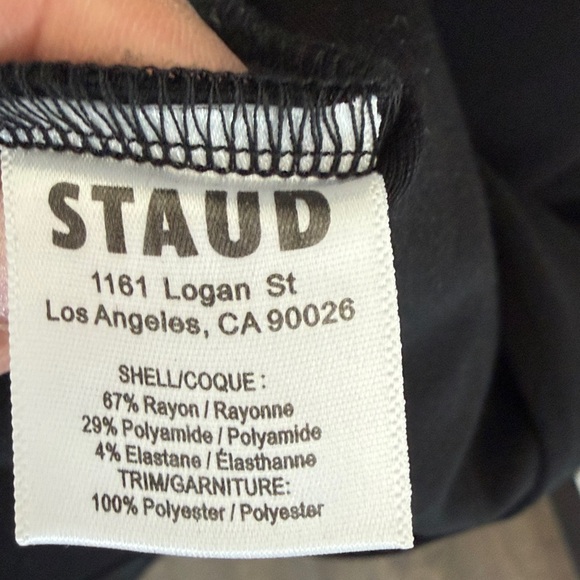 Staud Black Dress. - Picture 5 of 5